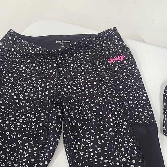 Like new Juicy Couture sport excercise or casual top and bottom matching set. - Picture 2 of 9